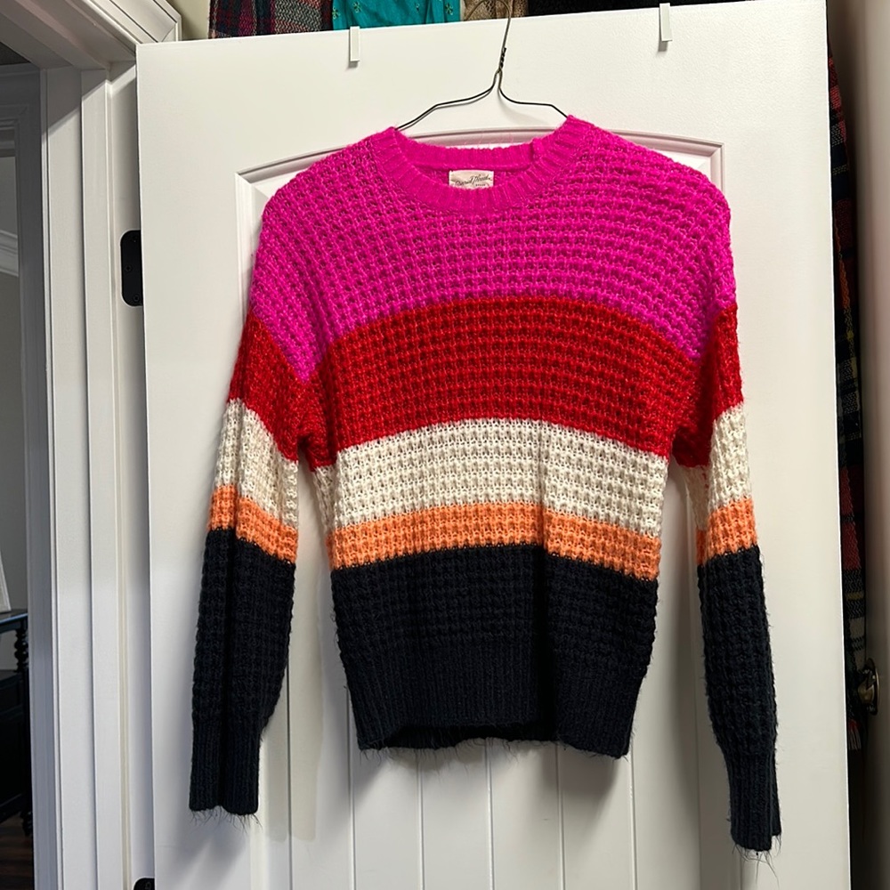 Universal Thread color block sweater